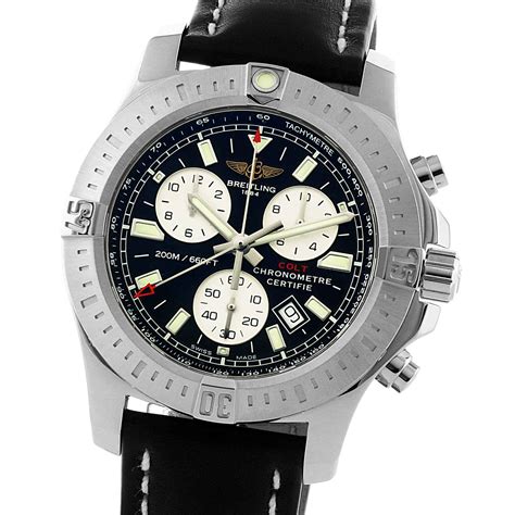 breitling men's colt watch|copy breitling colt chronograph watch.